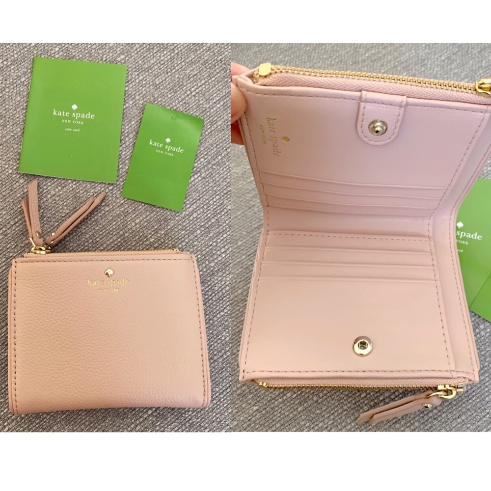 NWT Kate Spade Malea Wallet, Warm Vellum